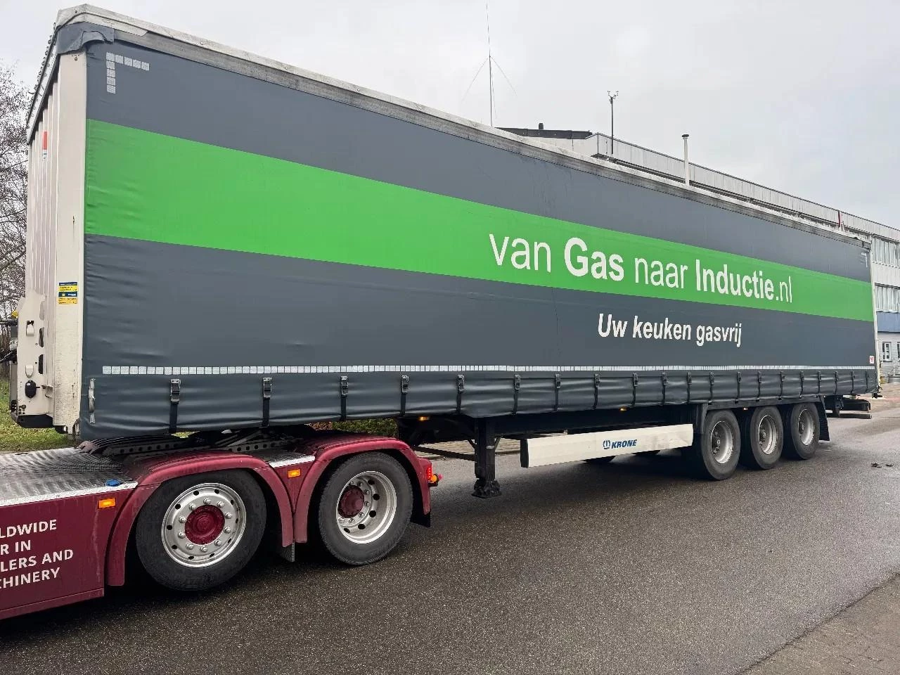 Krone SD 3 AXLE - ABS - SLIDING ROOF ALU BOARDS RHT20438 leasen