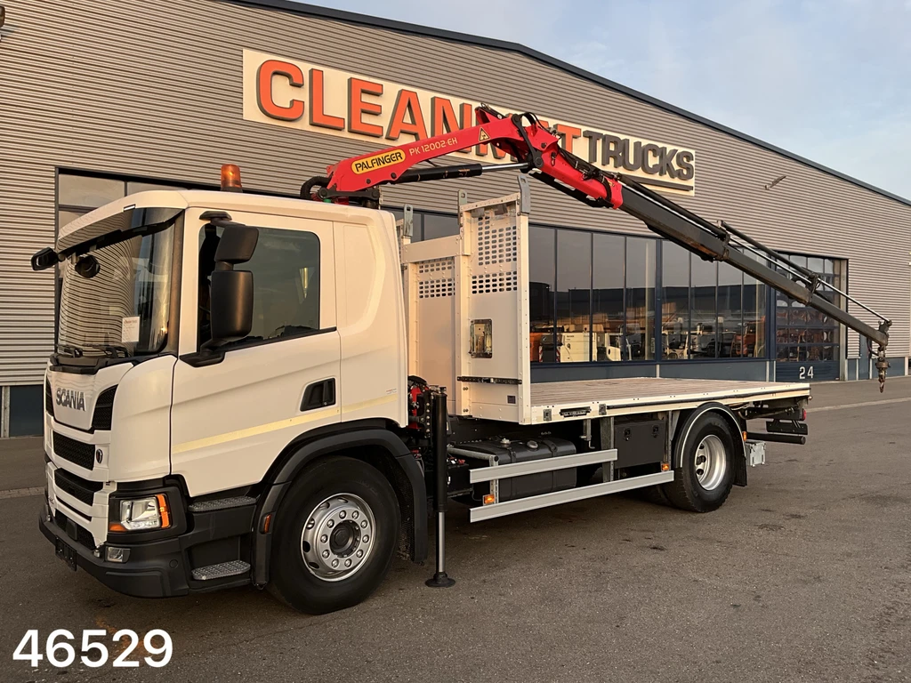 Scania P 280 Euro 6 Palfinger 12 Tonmeter laadkraan leasen
