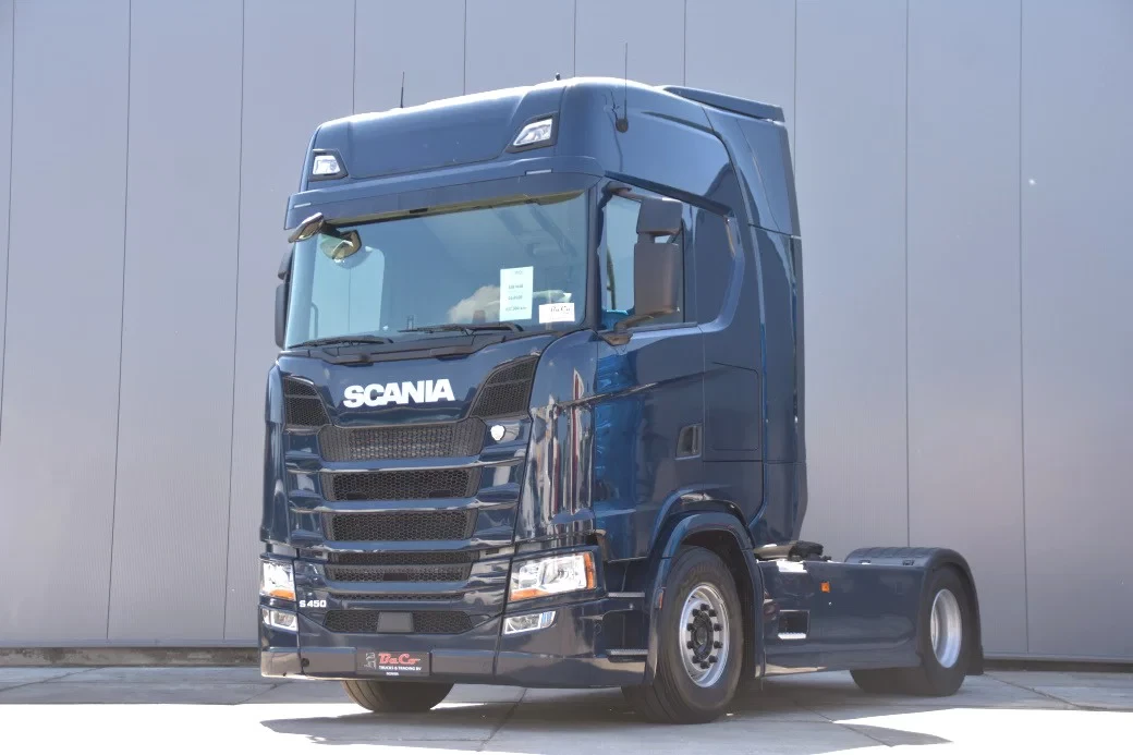 Scania S S450 NGS 4x2NB - NEW TACHO - RETARDER - EURO 6D - 837 TKM - ACC - FULL AIR - PARK. AIRCO - 2 x FUEL TANKS - TOP CONDITION - leasen