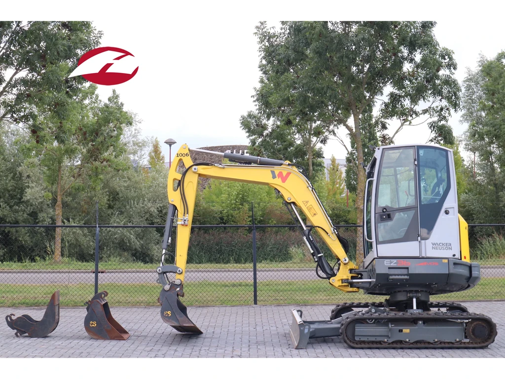 Neuson EZ36 | VDS | 3X BUCKET | LOW HOURS! | QUICK COUPLER leasen