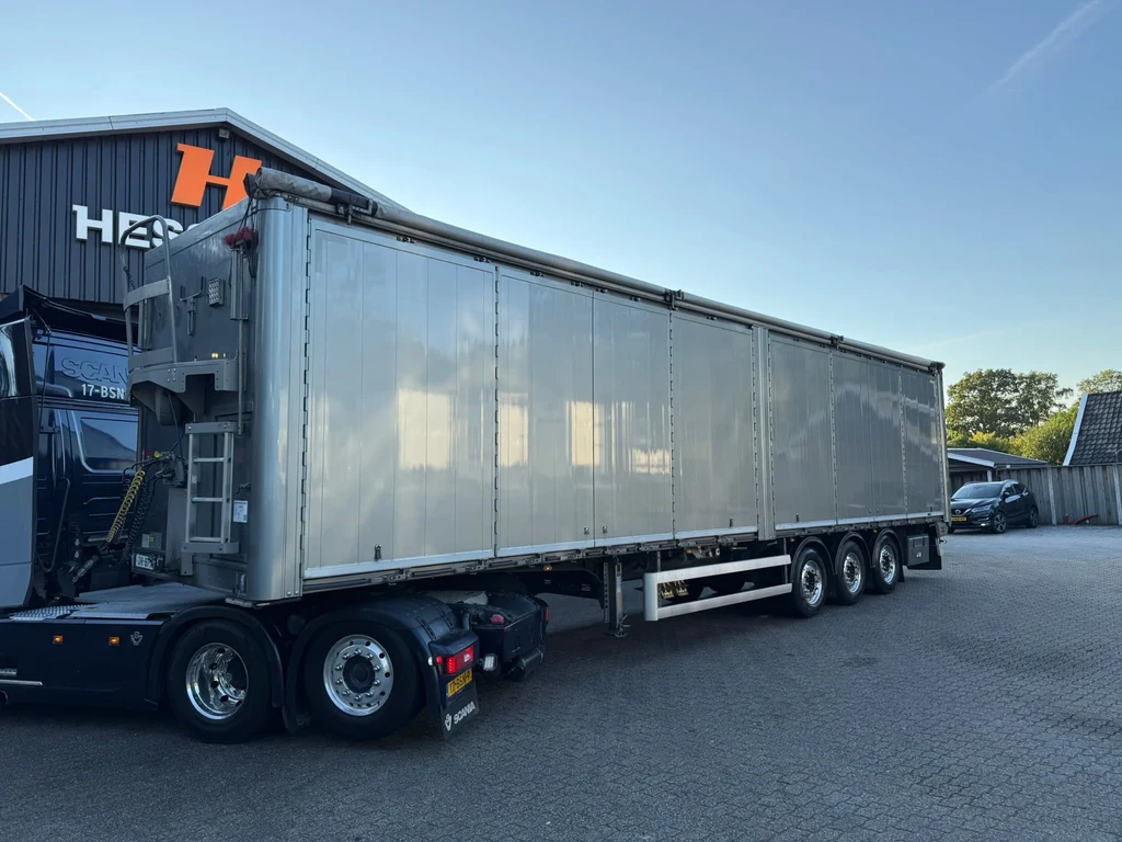Knapen Trailers K502 93m3 Zijdeuren/Side doors Alcoa's Top conditie NL Truck APK/TUV 05-2027 leasen