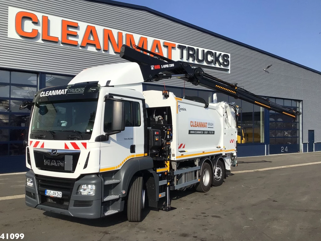 MAN TGS 26.360 Hiab 23 ton/meter laadkraan leasen