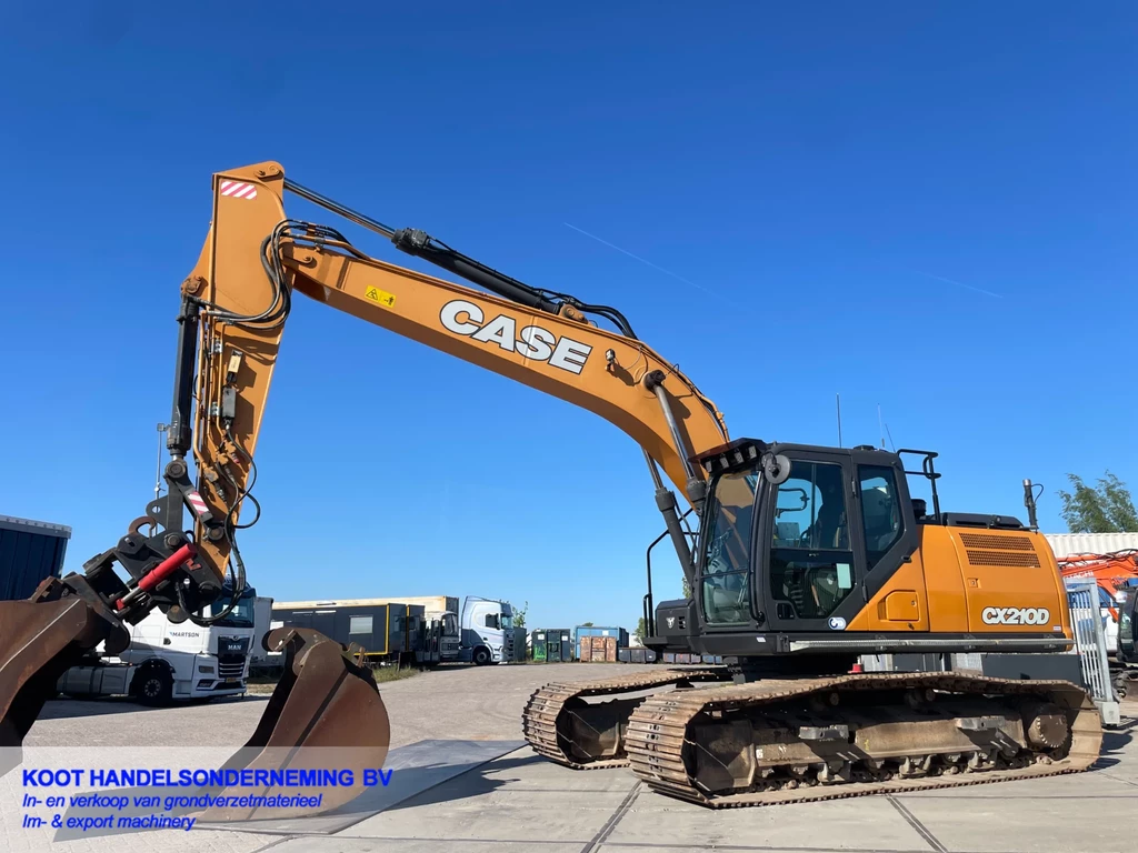 Case CX 210D! 7500H-GPS-Kantelstuk-2xBak leasen