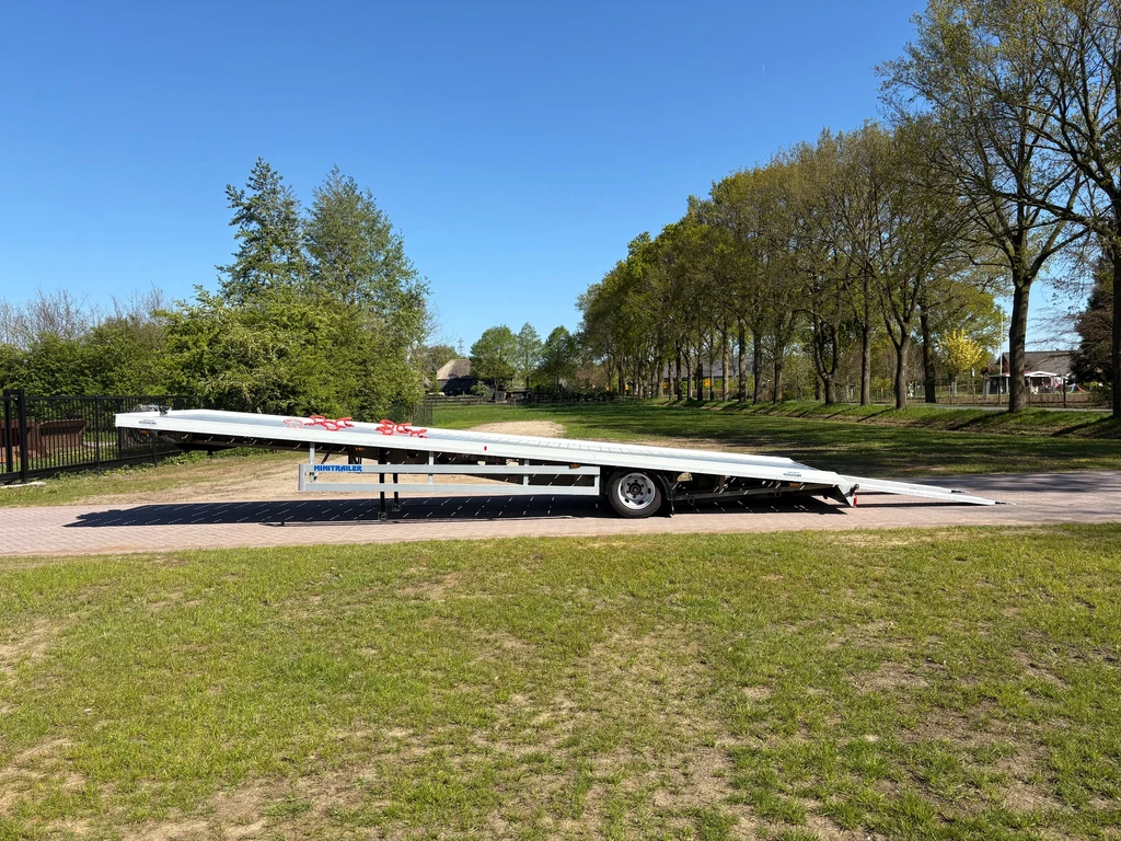 VF minitrailer Be oplegger 7 TON ambulance auto transporter met Lier leasen