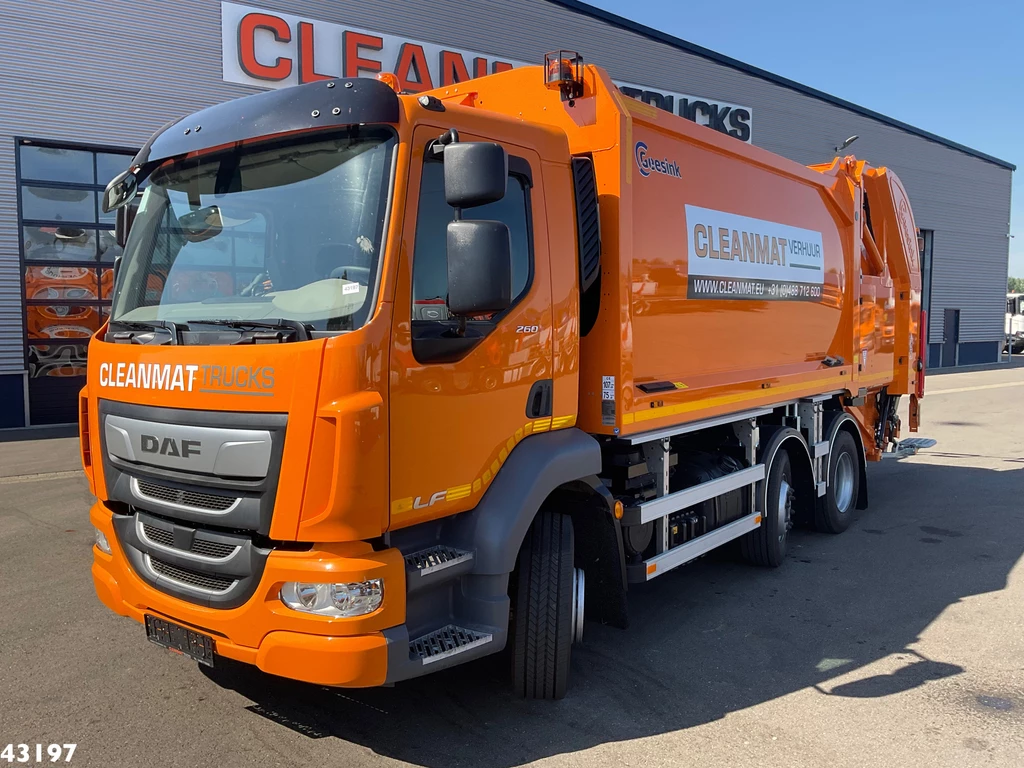 DAF FAG LF 260 Geesink 14m³ Split leasen