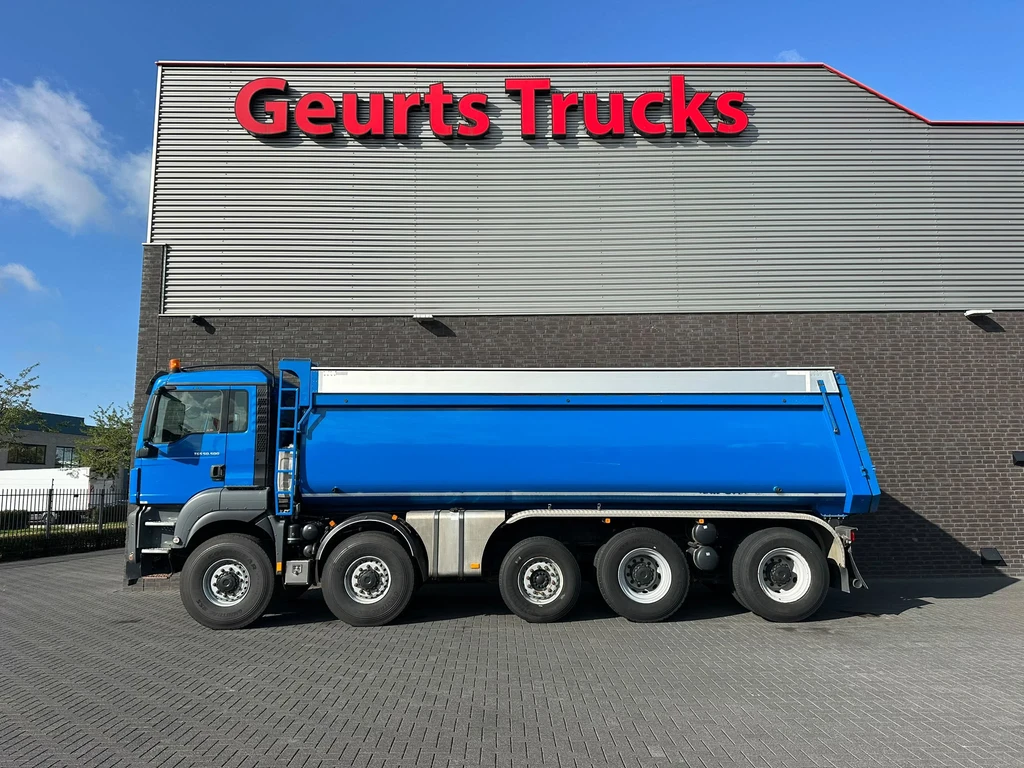 MAN TGS 50.500 10X8 BLH WSA KIPPER MET AFDEKKLEPPEN leasen