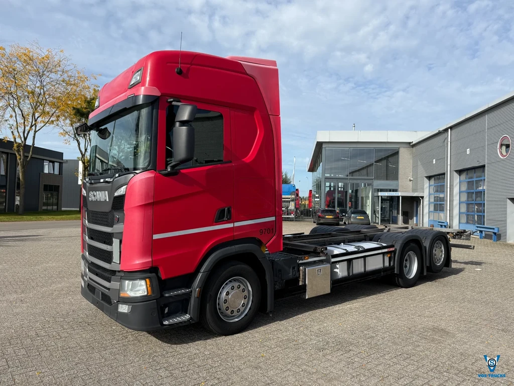Scania S NGS S500 / RETARDER / DOUBLE TANK / BDF SYSTEM / INLINER / SMART TACHO / 6X2 / FULL-AIR / 2X FRIDGE / NAVI / LWDS / AUTOMATIC / EURO-6 / 2019 leasen