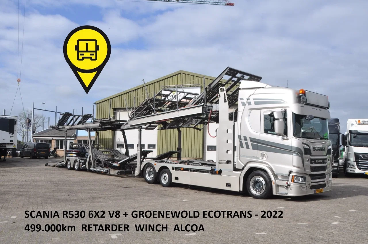 Scania R R530 V8 NGS GROENEWOLD 2022 leasen
