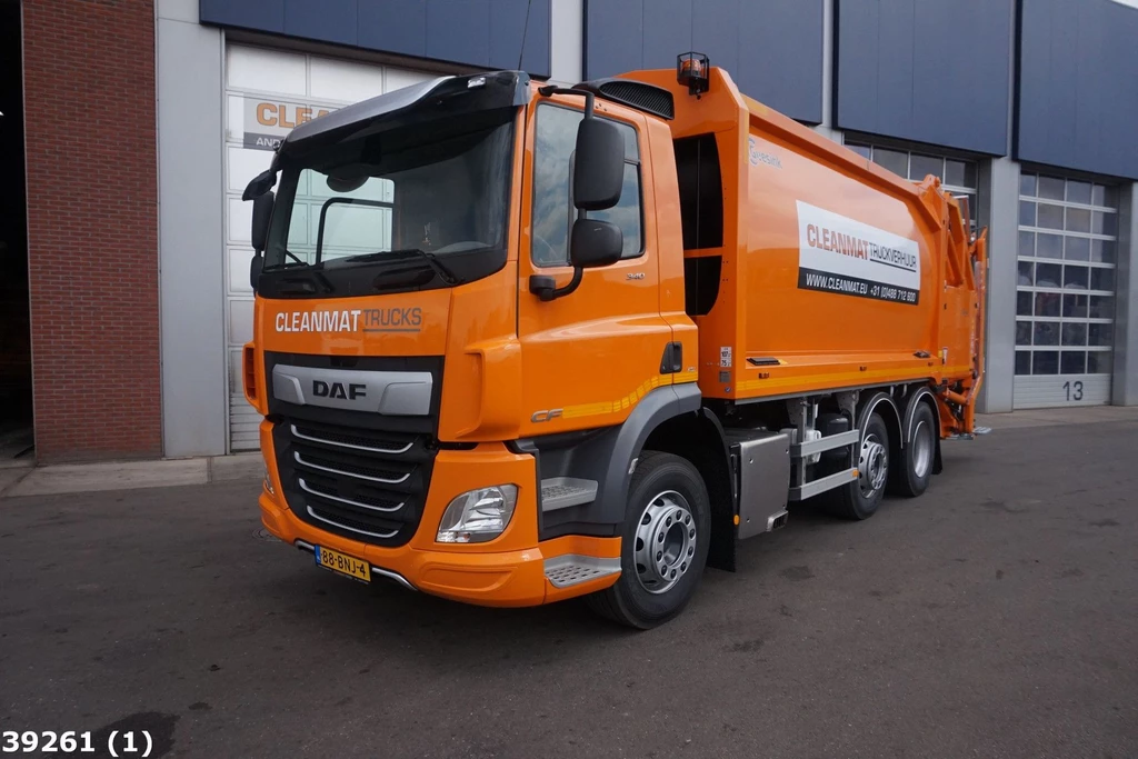 DAF FAG CF 340 Welvaarts weegsysteem leasen