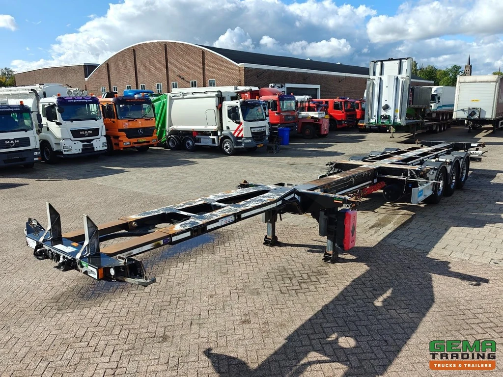 D-Tec FLEXITRAILER Multi - 3x Uitschuifbaar - LiftAs - 4829KG - SAF SchijfRemmen leasen