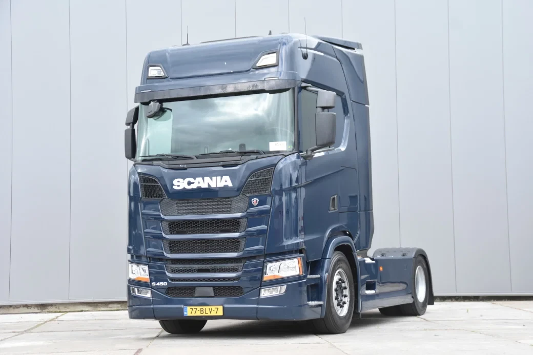 Scania S S450 NGS 4x2NB - NEW TACHO - EURO 6 - RETARDER - 731 TKM - FULL AIR - ACC - PARK. AIRCO - 2 x FUEL TANKS - TOP CONDITION - leasen