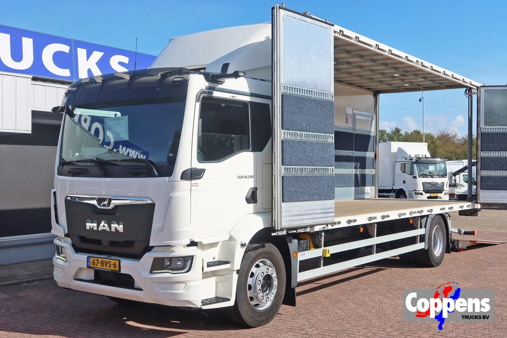 MAN TGM 18.290 Bakwagen Laadbak + Zijdeuren leasen
