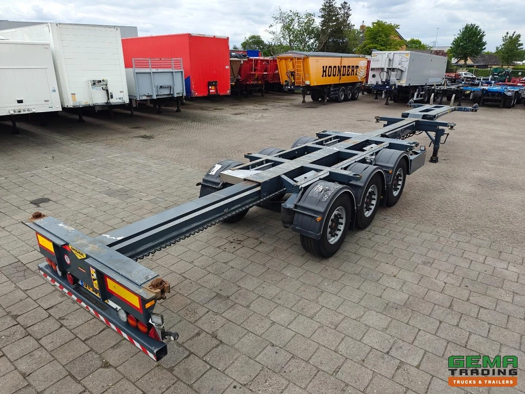 Broshuis MFCC-HD Alle Soorten Containers - Midden/Achterschuiver - LiftAs - SAF Assen Schijfrem - 10/2026 APK leasen