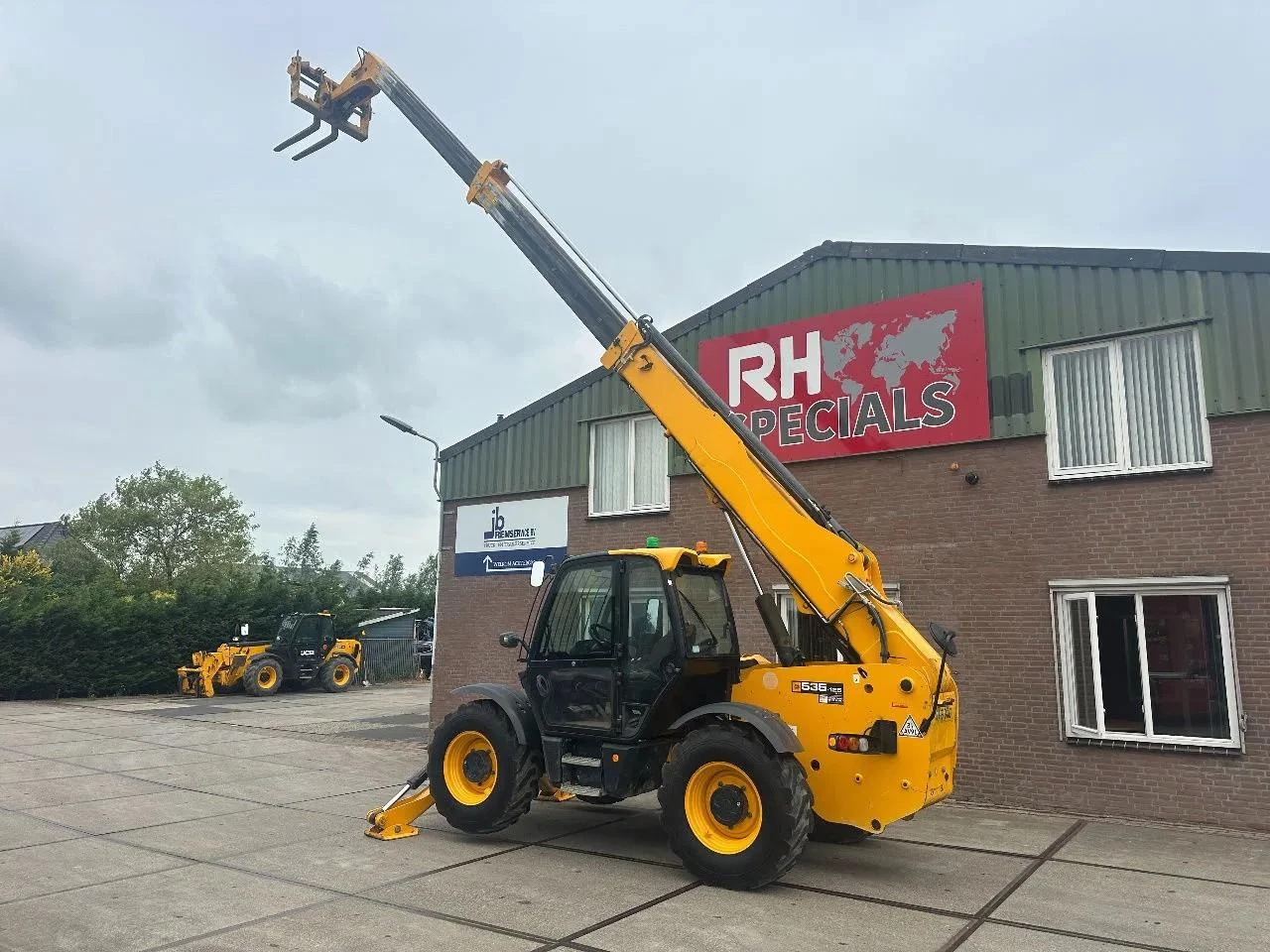 JCB 535V125 , 4087 HOURS, CE, 12,5 M LIFT HEIGHT, 3500 KG, AUXIARY HYDRAULIC PLUMBING RHS10066 leasen