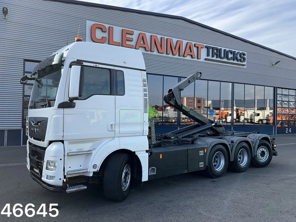 MAN TGX 35.510 8x4 Hyvalift 22 Ton haakarmsysteem leasen
