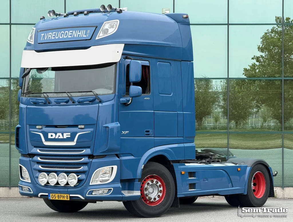 DAF XF480 FT SSC RETARDER/INTARDER 2x TANKS ONLY 520.000 KM SMART TACHO PARK COOLING TOP CONDITION HOLLAND-TRUCK leasen