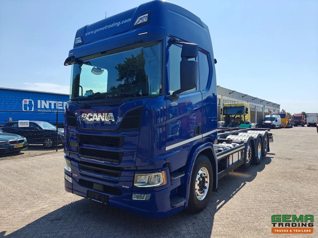 Scania R450 8x2/6 HighLineCR20H Euro6C - 20FT - Retarder - Alcoa - Vol Lucht - StandAirco - SmartTacho V2 leasen