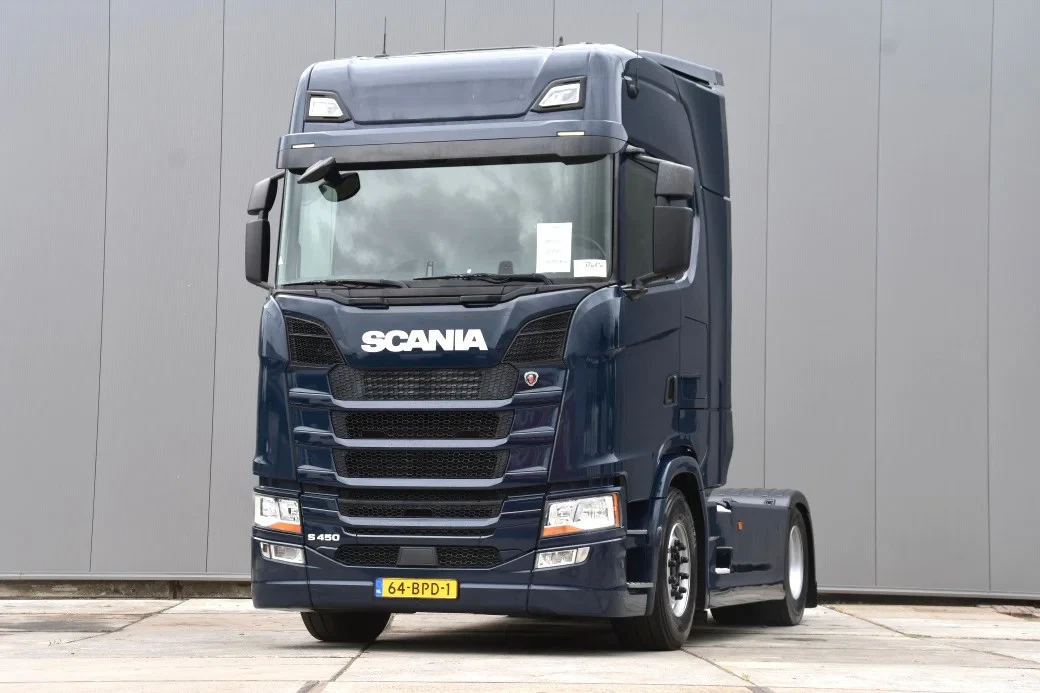 Scania S S450 NGS 4x2NB - EURO 6 D - RETARDER - 746 TKM - FULL AIR - ACC - PARK. AIRCO - 2 x FUEL TANKS - GOOD CONDITION - leasen