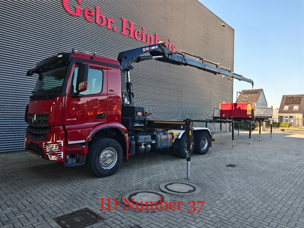 Mercedes-Benz Axor 2648 6x4 Hiab X-Hiduo 228E-5 Dautel 3 seitenkipper + Tractor unit! leasen