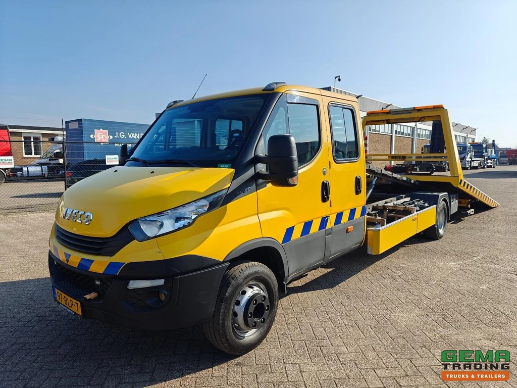 Iveco 70C18 4x2 DubbelCabine Euro6 - DigiCross IT11C1C24 + Bril 1500KG + Lier 4500KG - Aanhangwagenkoppeling leasen