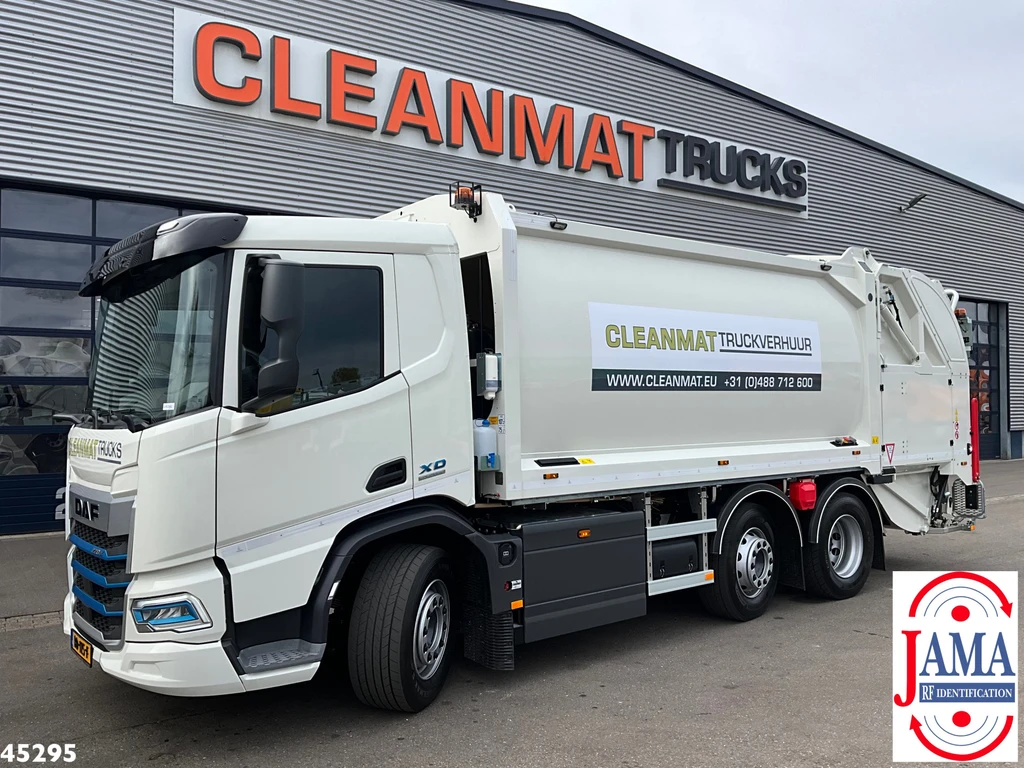 DAF FAG XD 220 BEV Geesink 20m³ FULL ELECTRIC met Jama Diftar! leasen