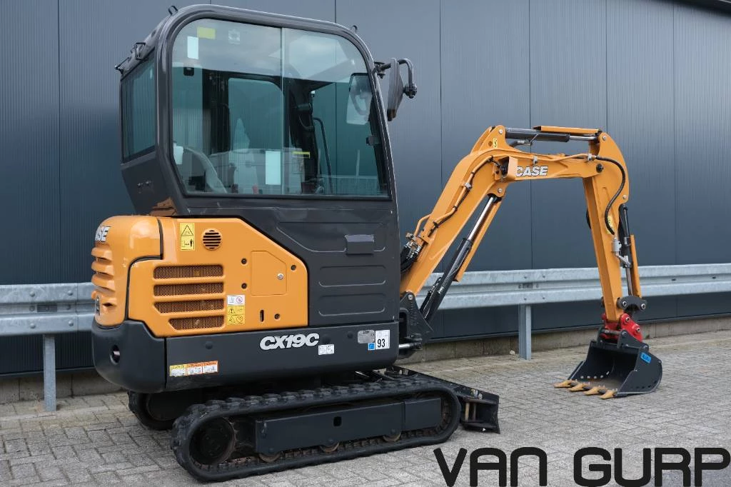 Case CX 19 C | 2022 | 440std ( v.g.l. Bobcat E19 ) leasen