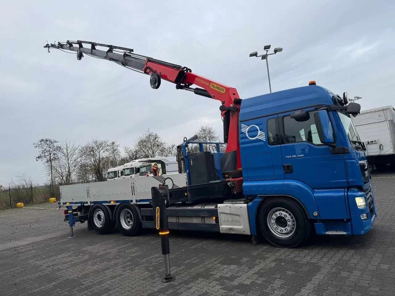 MAN TGS 28.400 6X2*4,83000 KM , PK27002-SH 8X EXT,LOT EXTRAS leasen