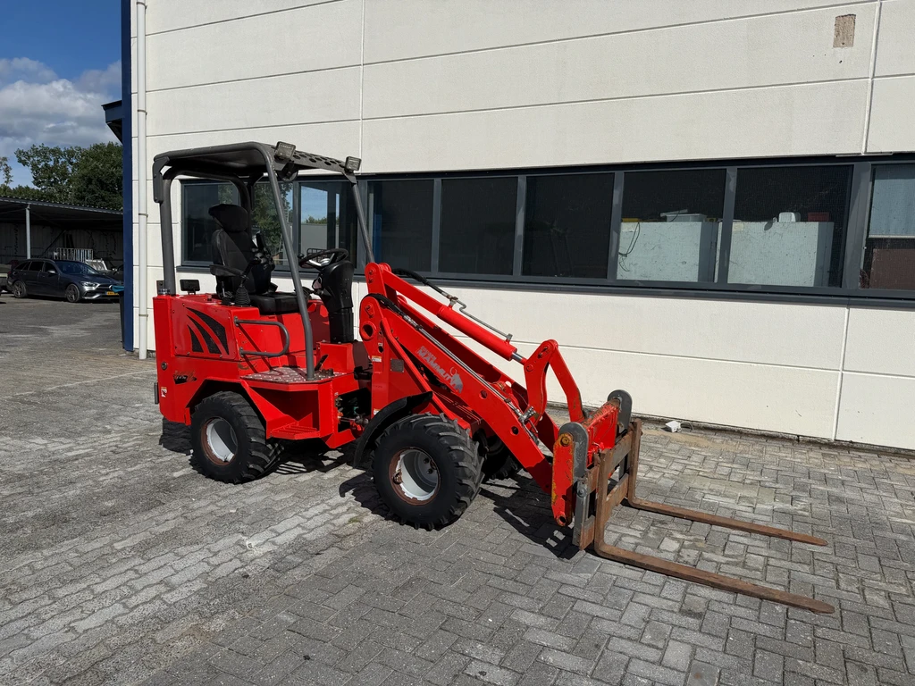 Mammut WL10 Minishovel / Miniloader, Kubota motor leasen