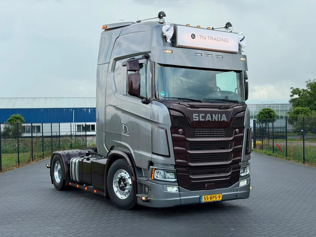 Scania S450 VOLLUCHT, TOPSTAAT, COMPLEET INTERIEUR, PTO/HYDRAULIEK, PARK COOLER, ALCOAS. leasen