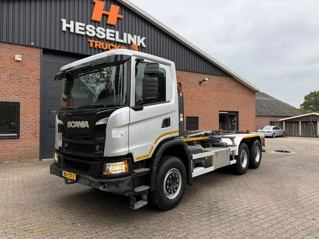 Scania G G450 XT 6x4 AJK Haakarm 315.210KM AHK APK/TUV 12-08-2027 leasen