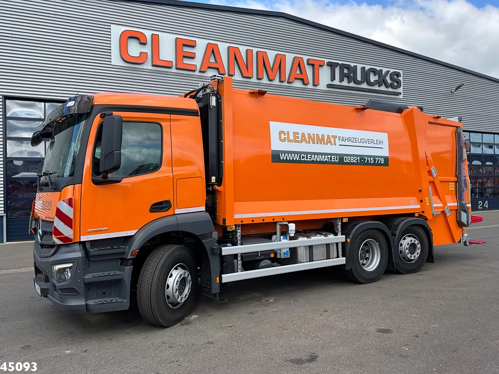 Mercedes-Benz Actros 2533 Euro 6 Zoeller 22m³ leasen