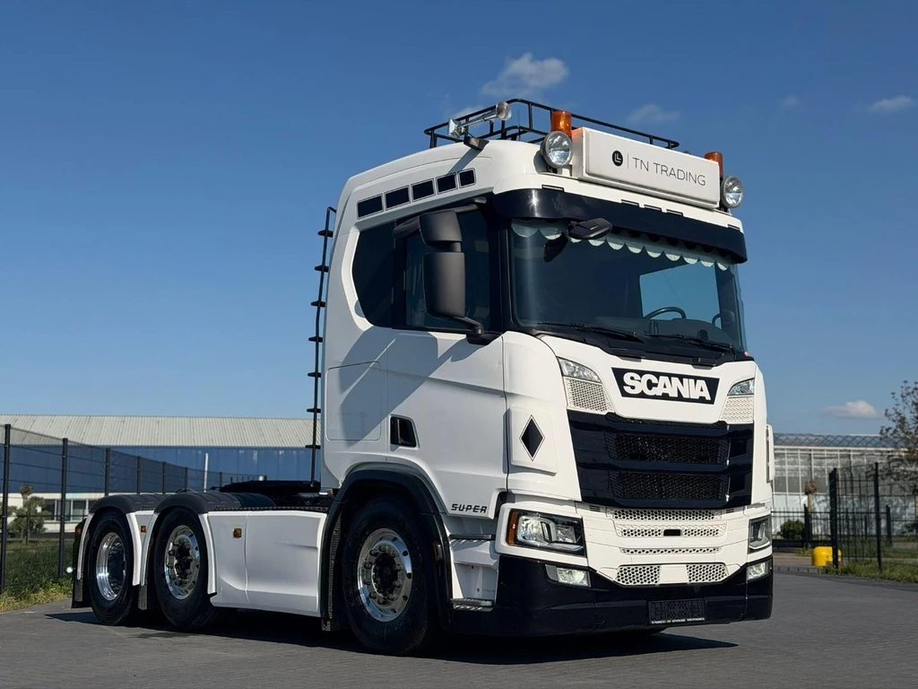 Scania R540 SHOWTRUCK, LAAG DAK, PTO VOORBEREID, VOLLUCHT, RETARDER, ALCOA'S. leasen