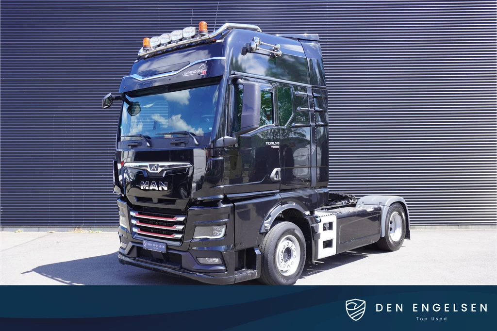 MAN TGX 18.510 4x2 BL SA Individual ACC Carplay Standairco Koelkast Magnetron Radar NL Truck leasen