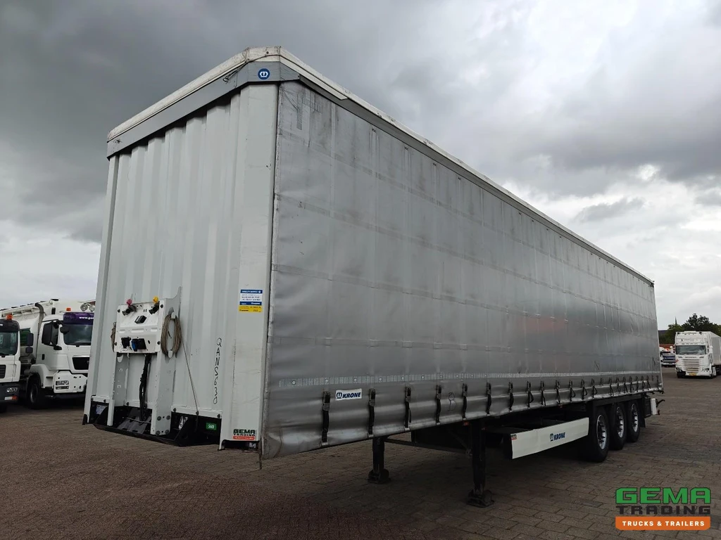 Krone SD SchuifZeilen/Dak - KroneSafeCurtain - ReserveWiel - KroneAssen SchijfRem - 6320 KG - 03/2027 APK leasen