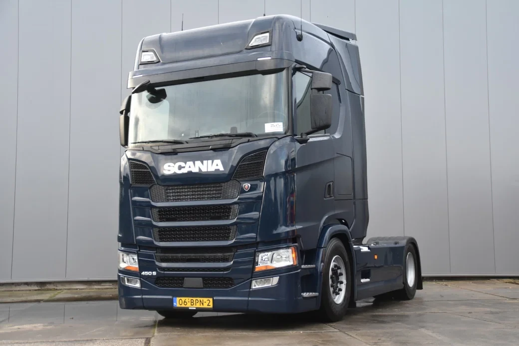 Scania S S450 NGS 4x2NB - NEW TACHO - EURO 6 D - RETARDER - 966 TKM - FULL AIR - PARK. AIRCO - ACC - 2 x FUEL TANKS - GOOD CONDITION - leasen