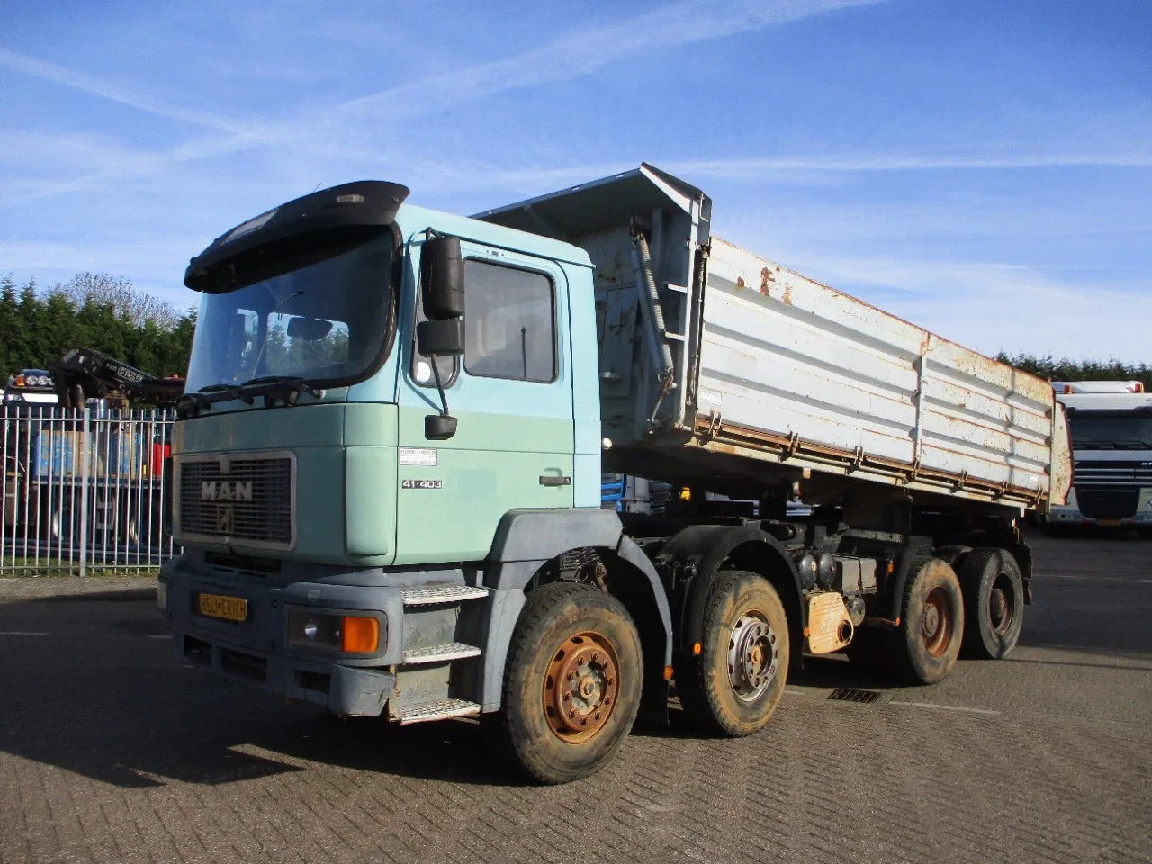 MAN 41 41.403 EURO 2 COMMANDER 8X4 FULLSTEELSUSPENSION leasen