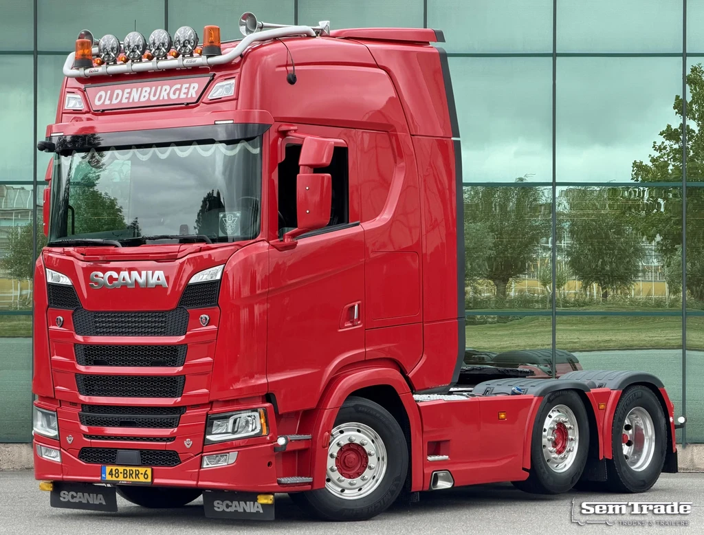 Scania S S520 V8 NGS EURO 6D KING FULL OPTIONS RETARDER 2x TANKS SPECIAL INTERIOR SUPER CONDITION HOLLAND-TRUCK leasen