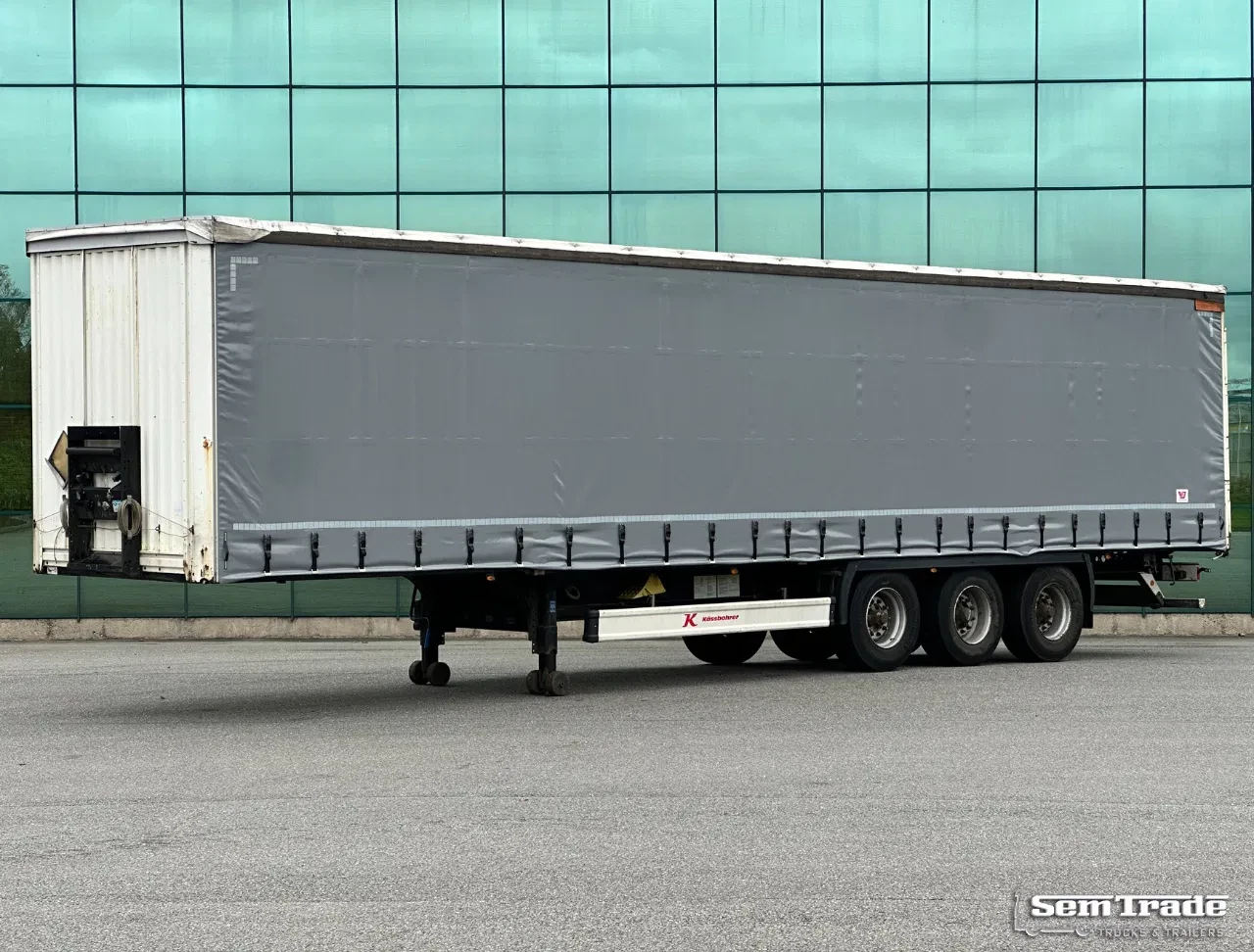Kässbohrer XS VALX AXLES DRUM BRAKES NEW CURTAINS NL-TRAILER leasen