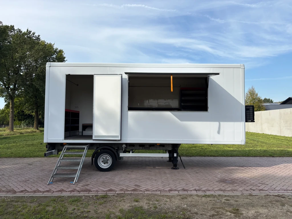 Kuiper PLC Be oplegger 5 ton GESLOTEN WURTH inrichting Kast leasen