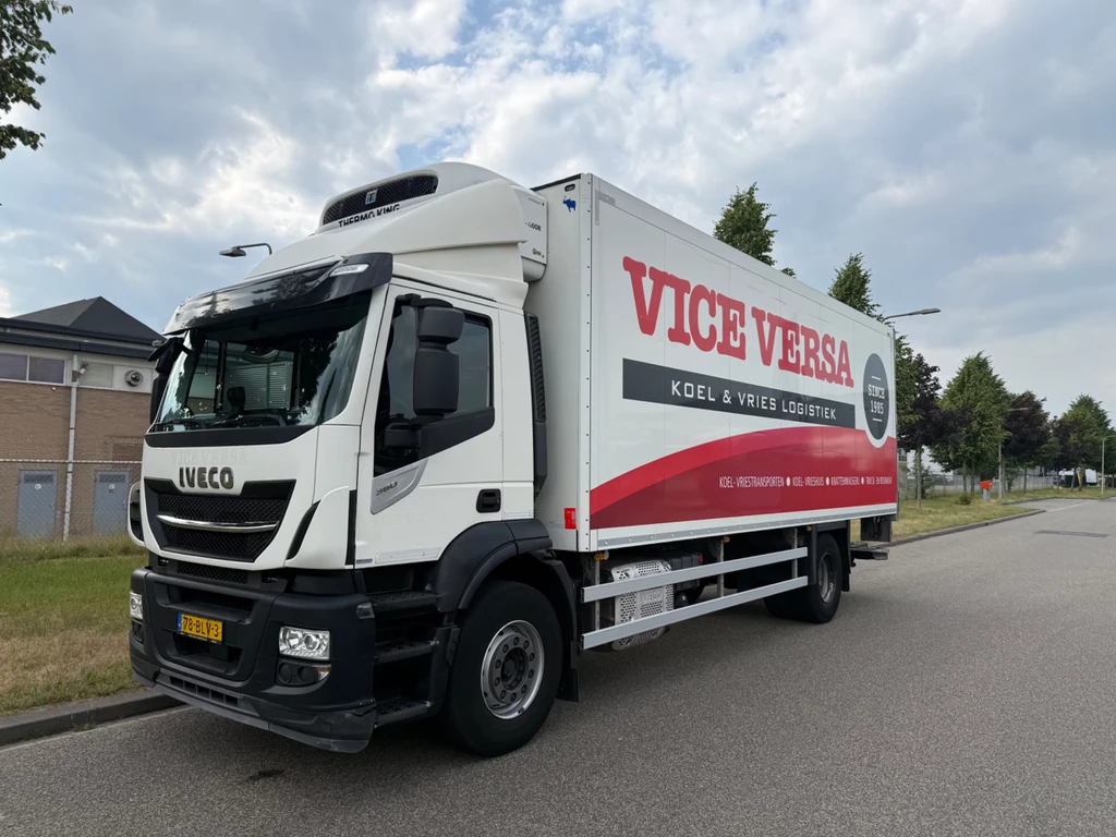 Iveco Stralis 360 schmitz + thermo-king leasen