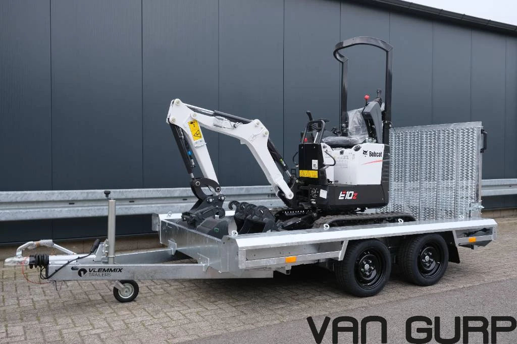 Bobcat E 10z | Inclusief machinetransporter leasen