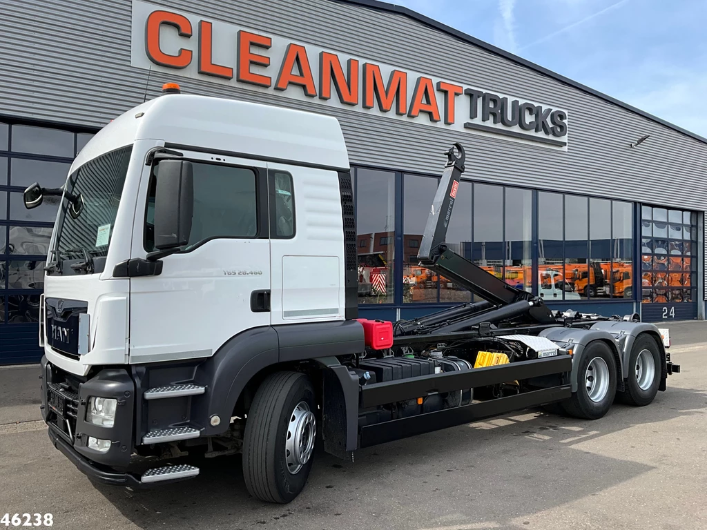 MAN TGS 28.460 Euro 6 20 Ton haakarmsysteem leasen