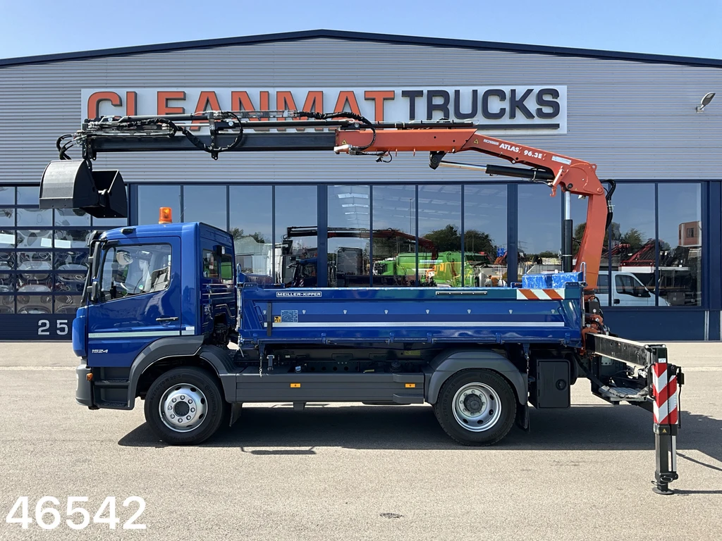 Mercedes-Benz Atego 1524 Atlas 10 Tonmeter laadkraan Just 6.336 km! leasen