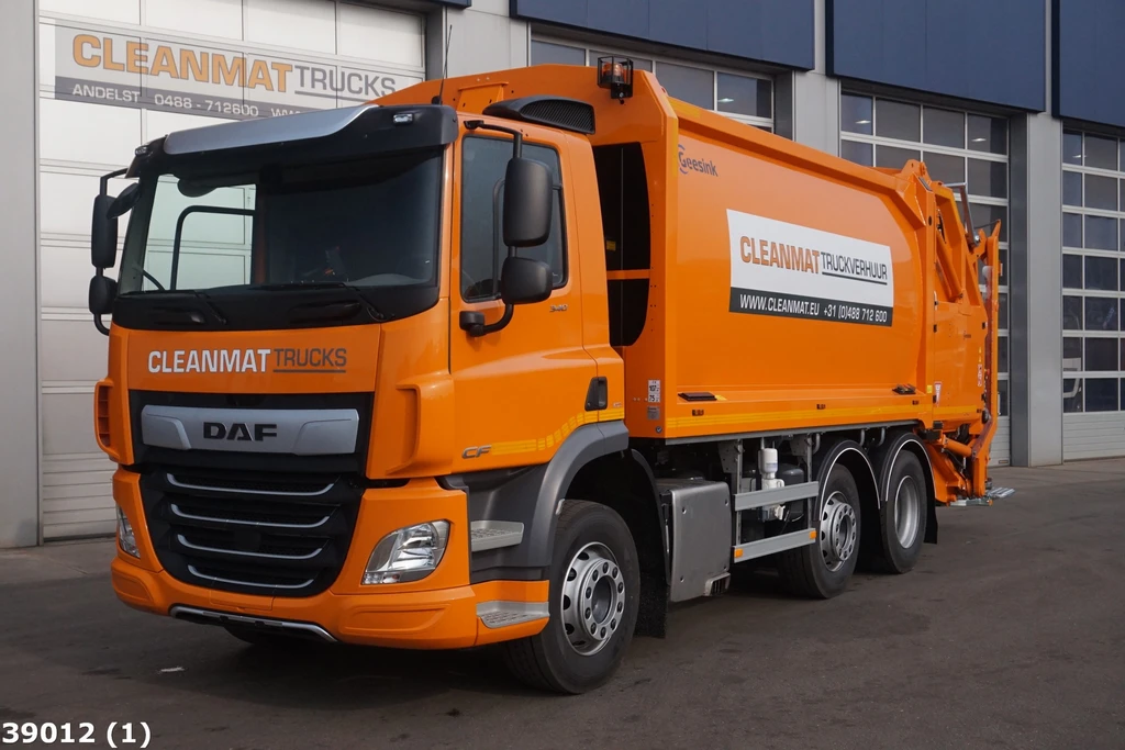 DAF FAG CF 340 Welvaarts weighing system leasen
