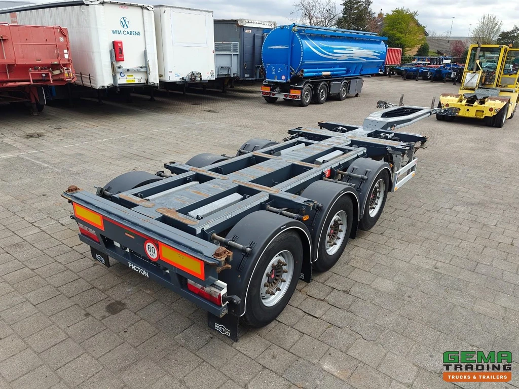 Pacton TXC343 Multi - 3x Uitschuifbaar - LiftAs - AlleSoortenContainers - SAF SchijfRemmen - 4890KG leasen