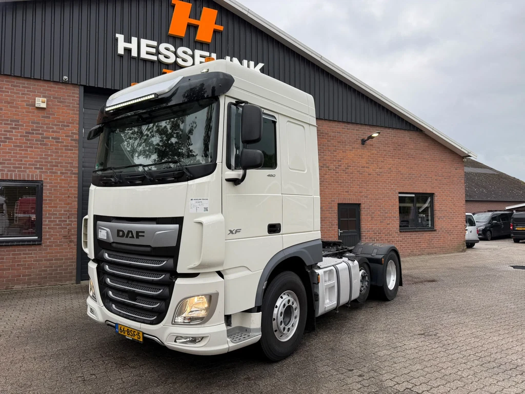 DAF XF480 6X2 FTP Space Cab Midlift Standairco 417.066KM PTO-Prep APK/TUV 11-2026 leasen