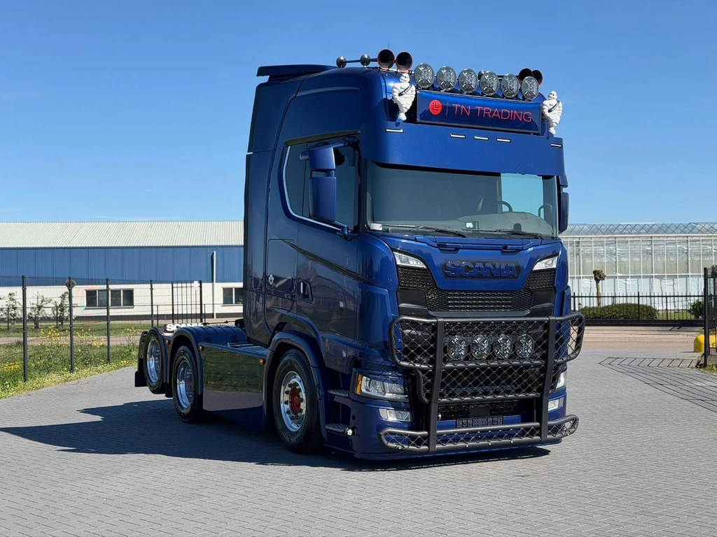 Scania S660 VOLLUCHT, RETARDER, ALCOA, LEATHER, TOP CONDITION. leasen