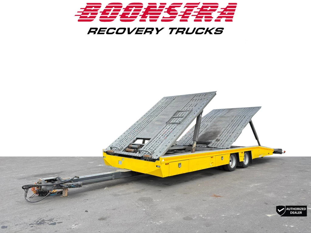 Tijhof TA-12000 3 Cars-Winch-Extendable Trailer leasen