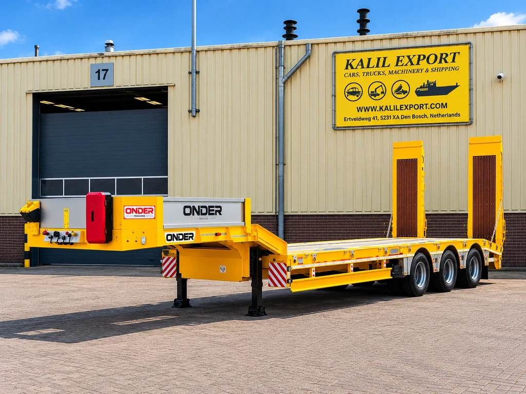 Onder Onder Low Bed 3 Axle Full Spring 60 Ton Loading ! New Unused leasen