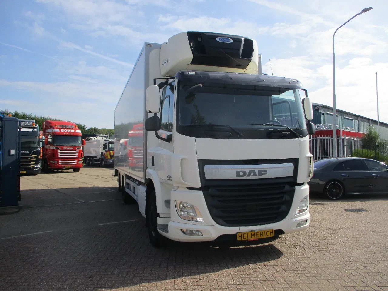 DAF CF 330 CF 330 EURO 6 6X2 CARRIER SUPRA 1150 DIESEL-ELECKTRIES !!! BELGIESE REGISTRATIE BELGIUM REGISTRATION !!! leasen